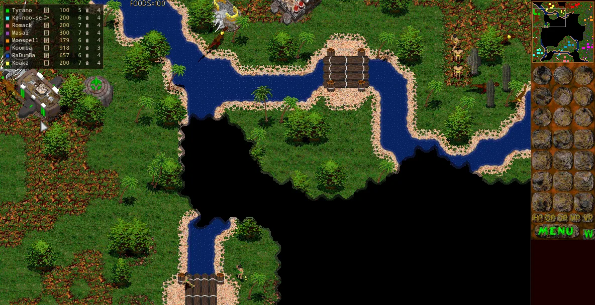 The wide window: the same pixels, three times more map